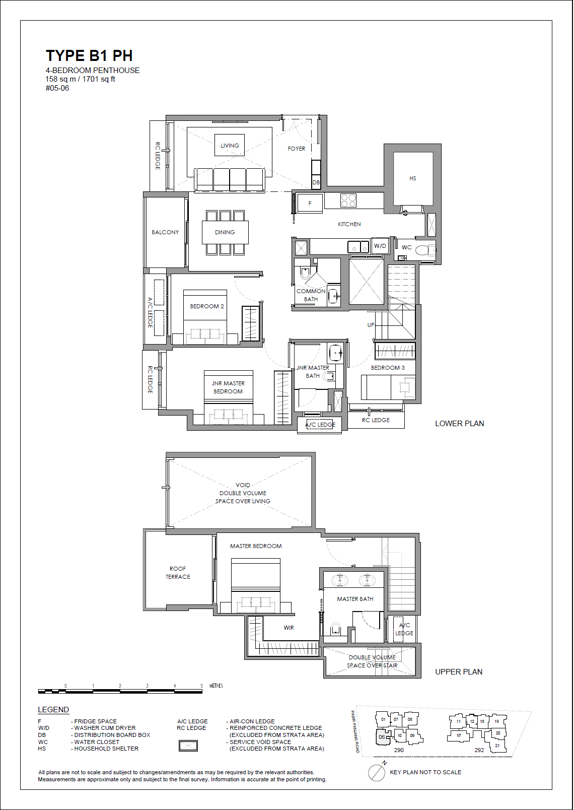 B1 PH floor plan